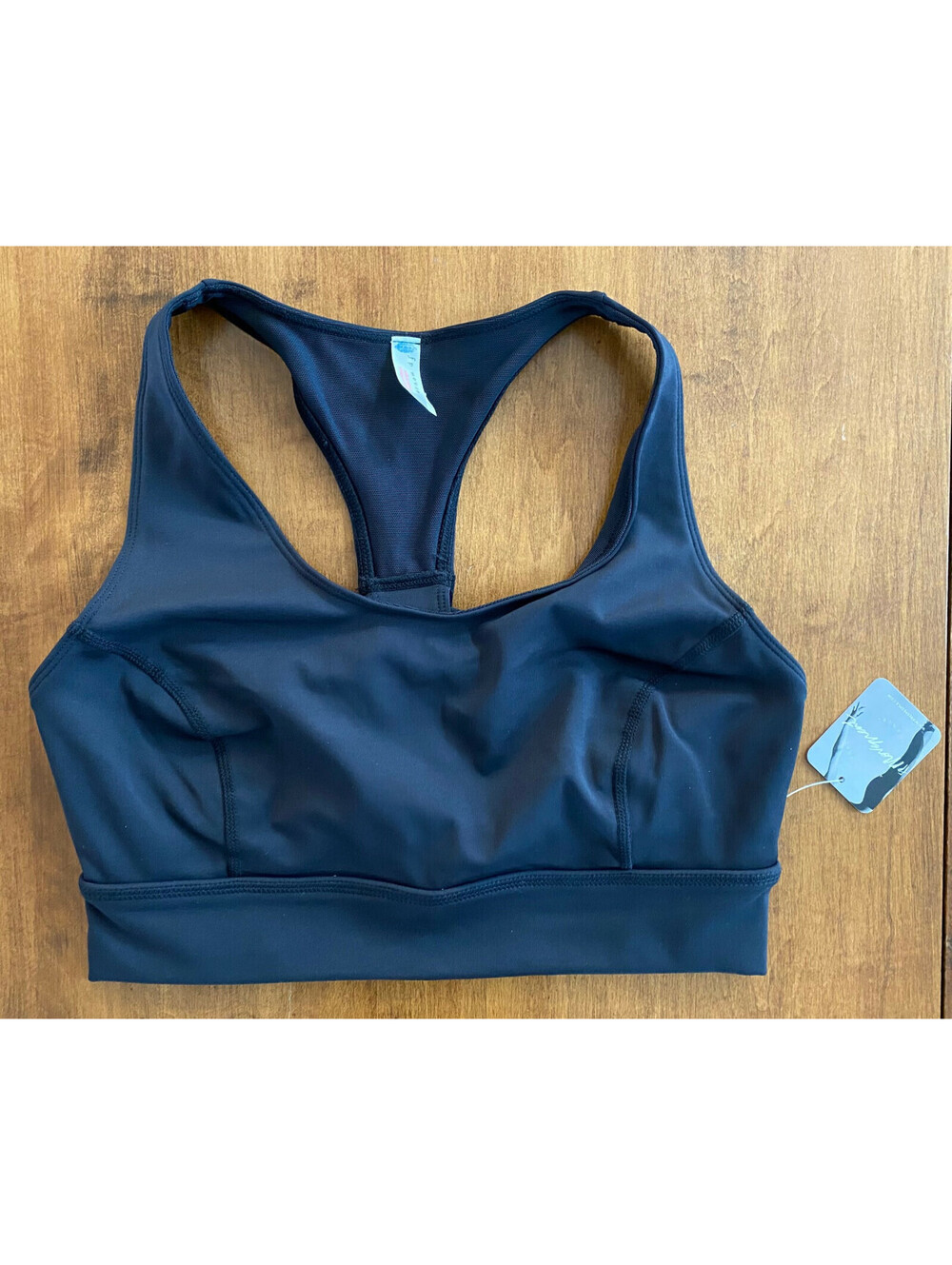 Womens FREE PEOPLE FP MOVEMENT RENEW SYNERGY BRA Sports Top Crop BLACK Small NWT